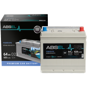 ABSEL POWER EFB BATTERY 12V 64AH 620A (229*175*222) 0  (R+)