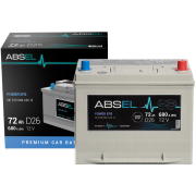 ABSEL POWER EFB BATTERY 12V 72AH 680A (260*172*221) 0  (R+)