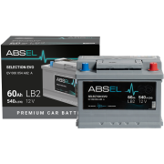 ABSEL SELECTION EVO BATTERY 12V 60AH 540A (242*175*175) 0  (R+)