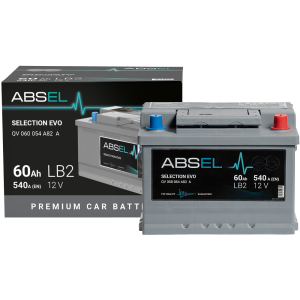ABSEL SELECTION EVO BATTERY 12V 60AH 540A (242*175*175) 0  (R+)
