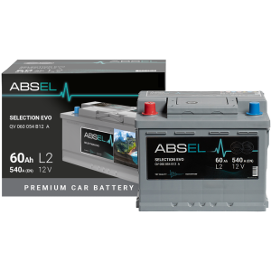 ABSEL SELECTION EVO BATTERY 12V 60AH 540A (242*175*190) 1  (L+)