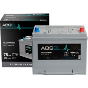 ABSEL SELECTION EVO BATTERY 12V 75AH 680A (260*172*221) 0  (R+)