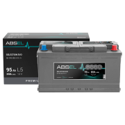 ABSEL SELECTION EVO BATTERY 12V 95AH 850A (353*175*190) 0  (R+)