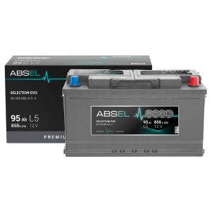 ABSEL SELECTION EVO BATTERY 12V 95AH 850A (353*175*190) 0  (R+)