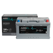 ABSEL SELECTION EVO BATTERY 12V 100AH 900A (353*175*190) 0  (R+)