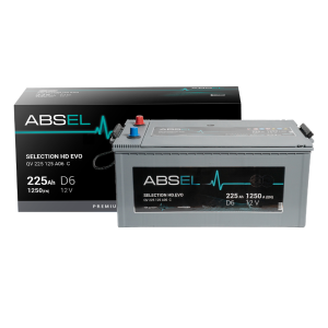 ABSEL SELECTION HD EVO BATTERY 12V 225AH 1250A (516*275*241) 3  (L+)