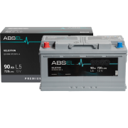ABSEL SELECTION BATTERY 12V 90AH 720A (353*175*190) 1  (L+)